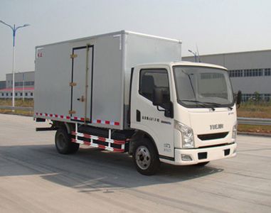 Yuejin  NJ5047XXYZFEVNZ2 Pure electric box type transport vehicle