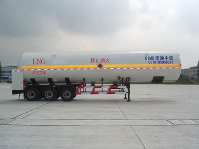 CIMC NTV9402GDY Low temperature liquid transport semi-trailer