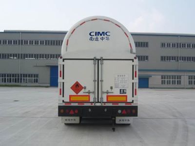 CIMC NTV9402GDY Low temperature liquid transport semi-trailer