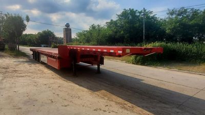 Hualiang Yongshun brand automobiles WYF9400TDP Low flatbed semi-trailer