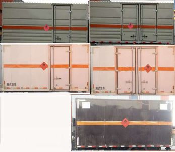 Zhongyan Automobile BSZ5039XRYC5 Flammable liquid box transport vehicle