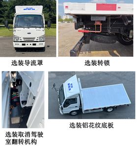 Qingling (Traditional)  QL5041TPBBEVECFA Pure electric flatbed transport vehicle