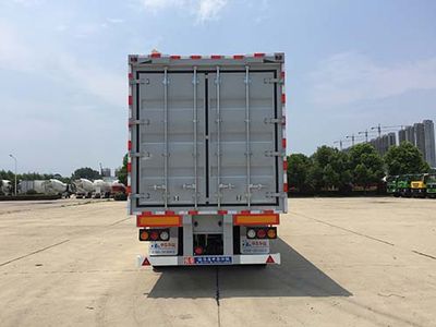 Huajun  ZCZ9400XYKHJG Wing opening box semi-trailer