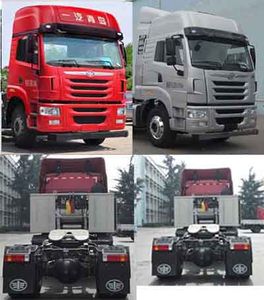 Jiefang Automobile CA4226P2K15T3NE5A80 Flat head natural gas tractor