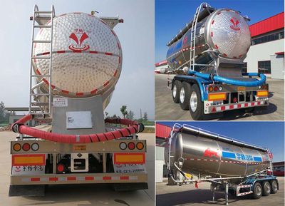 Yuchang  YCH9407GFL Aluminum alloy medium density powder material transportation semi-trailer