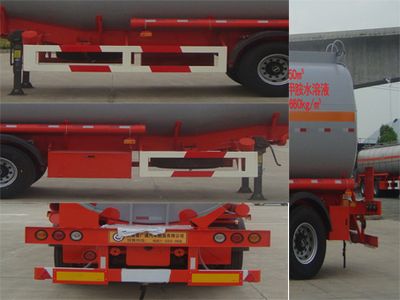 Antong  CHG9406GRY Flammable liquid tank transport semi-trailer