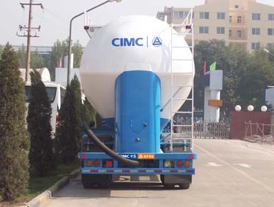 Lingyu  CLY9310GFL1 Powder material transportation semi-trailer