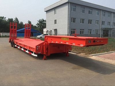 Xiongfeng  SP9351TDP Low flatbed semi-trailer