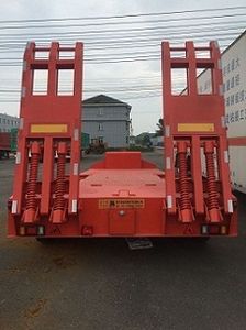 Xiongfeng  SP9351TDP Low flatbed semi-trailer