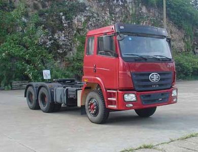 Jiefang Automobile CA4251P2K2E3T1A92 Flat head semi-trailer tractor