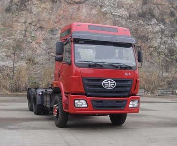 Jiefang Automobile CA4251P2K2E3T1A92 Flat head semi-trailer tractor