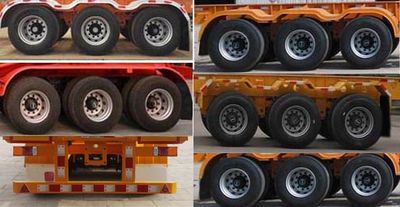 Yijun brand automobile YJP9400TJZ40 Container transport semi-trailer