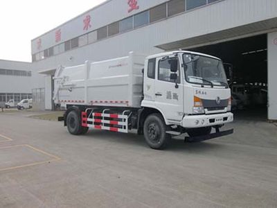 Fulongma FLM5162ZDJDJ4Compressed docking garbage truck