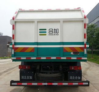 Hejia  HJK5160ZDJD5 Compressed docking garbage truck