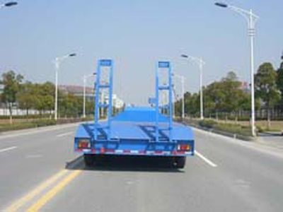 Huguang brand automobiles HG9400TDP Low flatbed semi-trailer