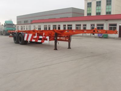 Hongfengtai brand automobiles HFT9200TJZG Container skeleton semi-trailer