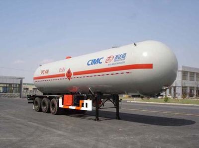 Saint Dayin  SDY9400GYQB Semi trailer for liquefied gas transportation