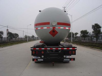 Saint Dayin  SDY9400GYQB Semi trailer for liquefied gas transportation