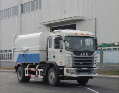 Jinqi  JLL5160ZDJE4 Compressed docking garbage truck