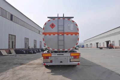 Qilin  QLG9407GRYA Aluminum alloy flammable liquid tank transport semi-trailer