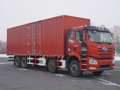 Jiefang Automobile CA5310XXYP66K2L6T4E6Z Box transport vehicle