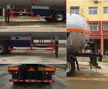 Cheng Liwei  CLW9404GYQD Semi trailer for liquefied gas transportation