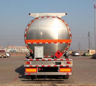 Zhengkang Hongtai brand automobiles HHT9406GYY Aluminum alloy oil transport semi-trailer