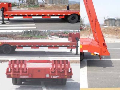 Jinwan  LXQ9404TDP Low flatbed semi-trailer