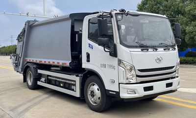 Jiaotong University Shenzhou Automobile SSZ5120ZYSBEV Pure electric compression garbage truck