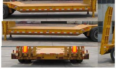 Yangjia  LHL9270TDP Low flatbed semi-trailer