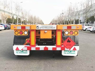 Qingte  QDT9401TWY Transport semi-trailer of dangerous goods tank frame