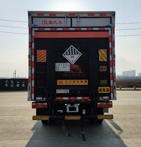 Baijie  QYY5045XZWCA6 Miscellaneous dangerous goods box transport vehicle