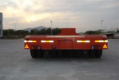 Tianming  TM9402TDP Low flatbed semi-trailer