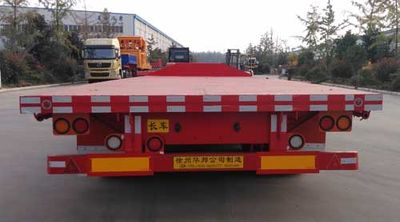 Guoshi Huabang brand automobiles XHB9405TDP Low flatbed semi-trailer