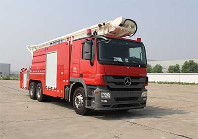 Zhonglian Automobile ZLJ5310JXFJP32 Lifting and spraying fire trucks