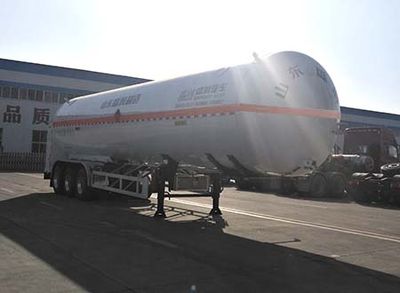 Shengrun  SKW9404GDY Low temperature liquid transport semi-trailer