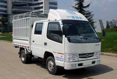 Jiefang Automobile CA5040CCYK3RE43 Grate type transport vehicle