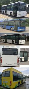 Jinlong  XMQ6106AGBEVM1 Pure electric city buses