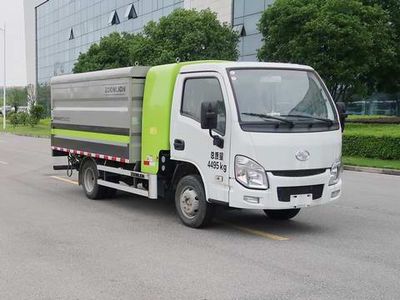 Zhonglian Automobile ZBH5040XTYSHABEV Pure electric enclosed bucket garbage truck