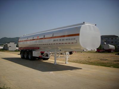 Zhongshang Automobile ZZS9404GHY Chemical liquid transportation semi-trailer