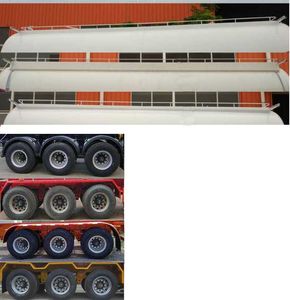 Longxinghui  HLV9404GFL Medium density powder material transportation semi-trailer