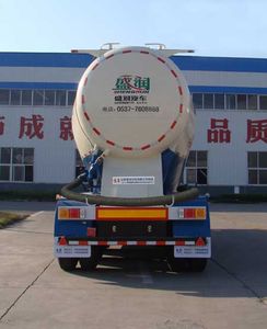 Shengrun  SKW9405GFLZ Medium density powder material transportation semi-trailer