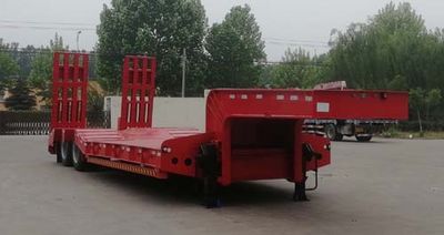 Dezhu  HDZ9350TDP Low flatbed semi-trailer