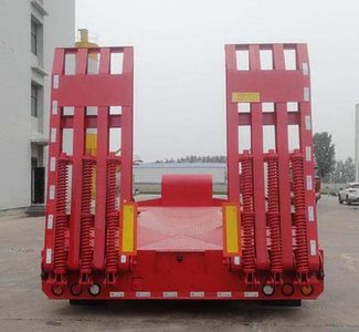 Dezhu  HDZ9350TDP Low flatbed semi-trailer