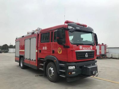 Chuanxiao brand automobiles SXF5182GXFPM60 Foam fire truck