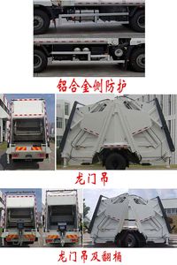 Fulongma  FLM5250ZYSSZ6 Compressed garbage truck