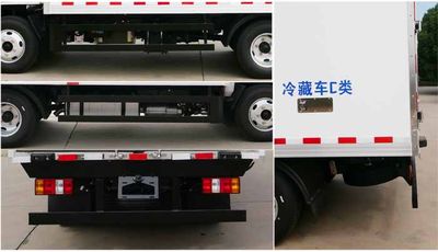 Huatong brand automobiles HCQ5040XLCJX6 Refrigerated truck