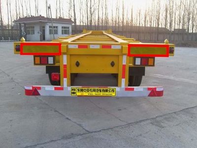 Qilu Zhongya  DEZ9401TJZ Container transport semi-trailer