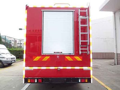 Jetta Fire License Car SJD5180TXFZX100W12 Self loading and unloading fire truck