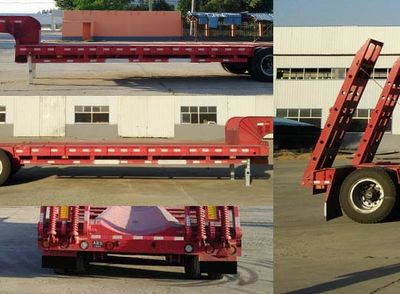 Weizheng Baiye  WZB9400TDP Low flatbed semi-trailer